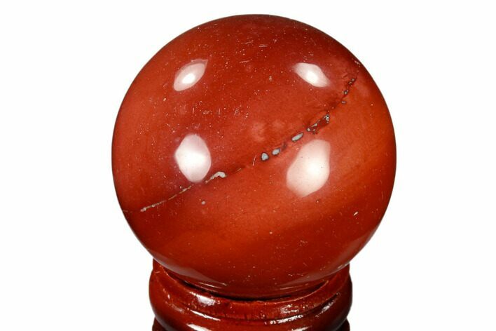 Polished Mookaite Jasper Sphere - Australia #116047